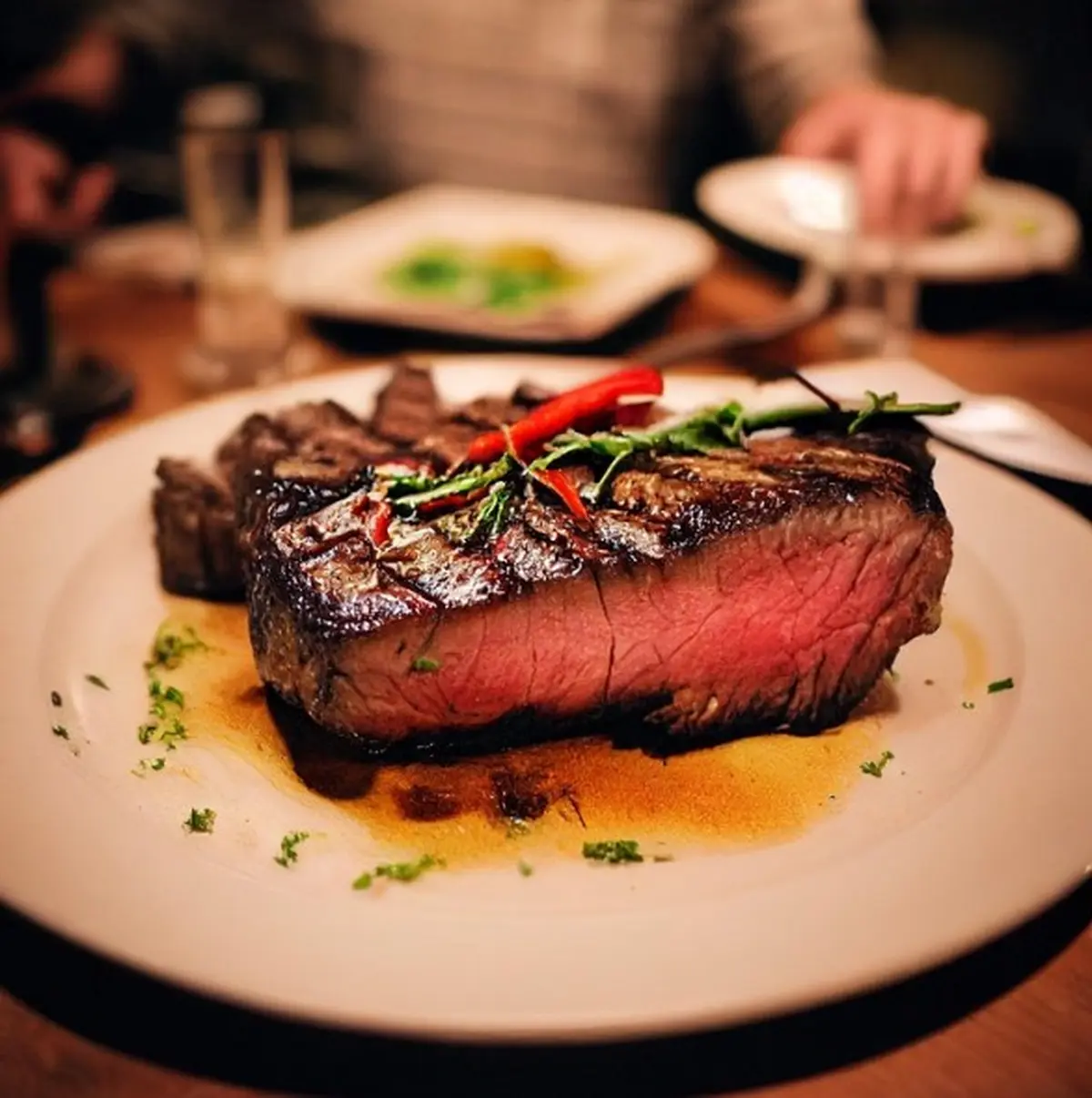 Soirée entrecôte au restaurant les bons vivants