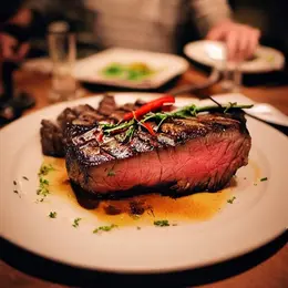 Soirée entrecôte au restaurant les bons vivants