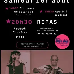 Soirée estivale à Briols