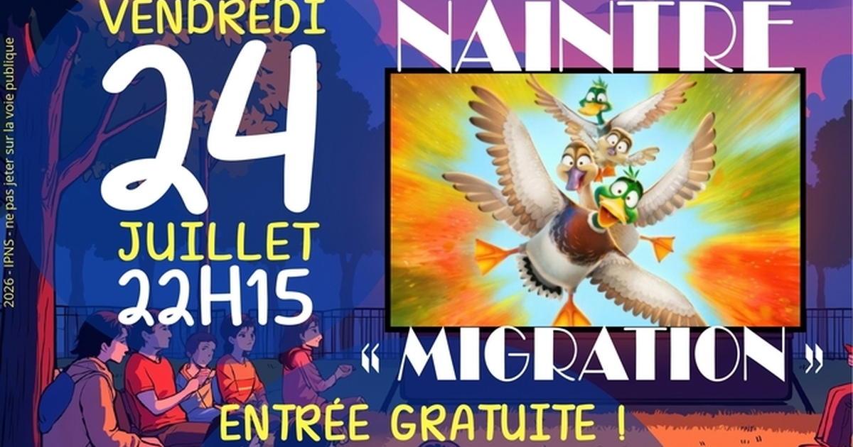 Soirée estivale avec ciné plein air