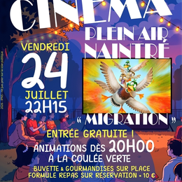 Soirée estivale avec ciné plein air
