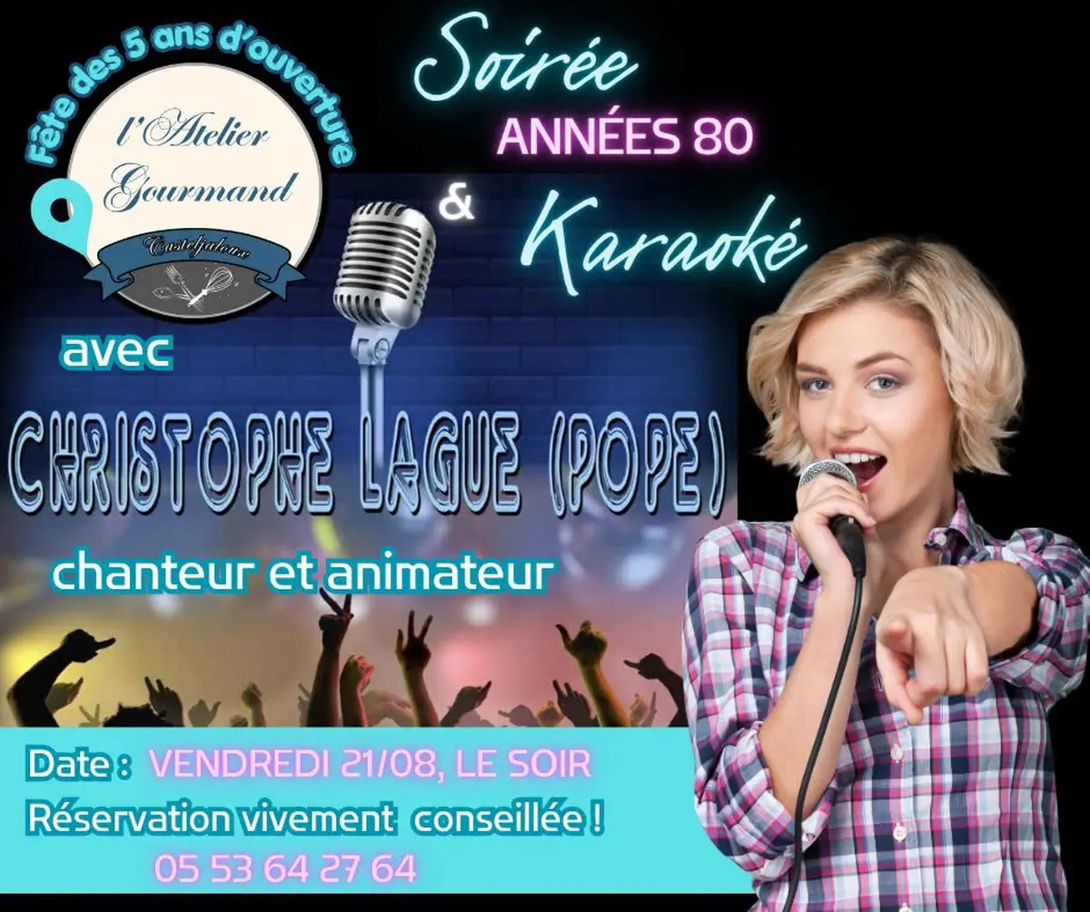 Soirée exeptionnelle Anniversaire des 5 ans d'ouverture