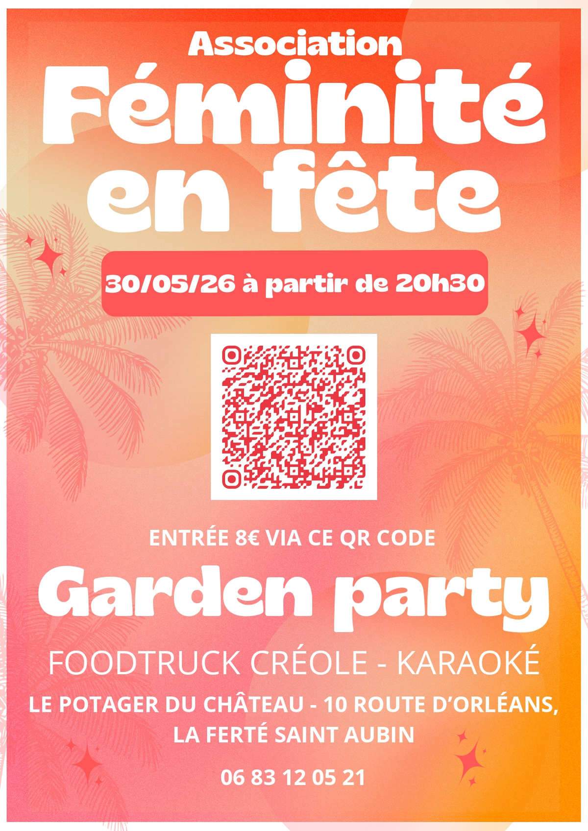 Soirée Féminité en Fête • Mai