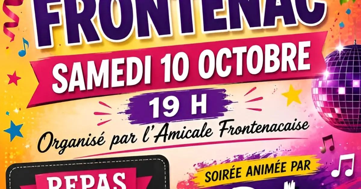 Soirée festive à Frontenac