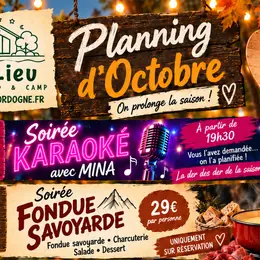 Soirée festive à  Le Lieu