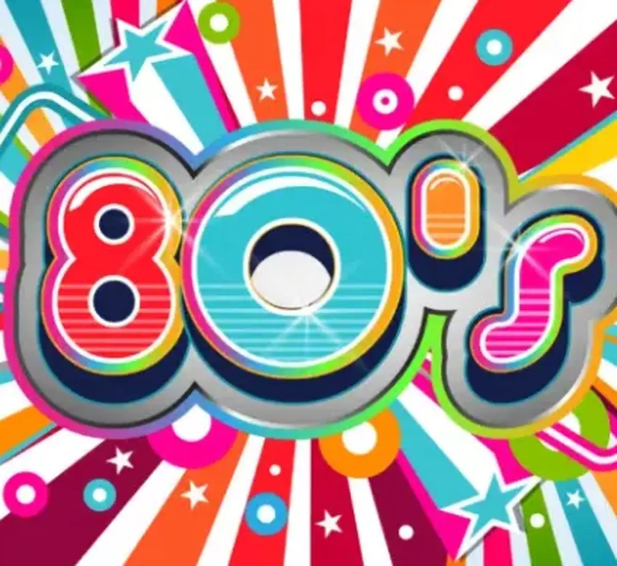 Soirée festive années 80