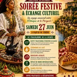 Soirée festive et échange culturel