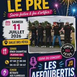 Soirée festive & feu d'artifice