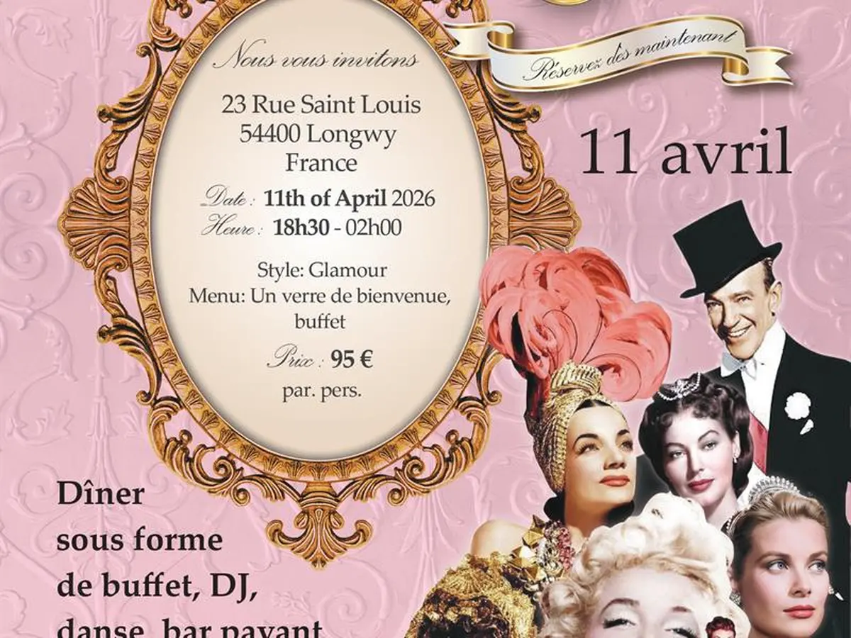 Soirée festive et glamour