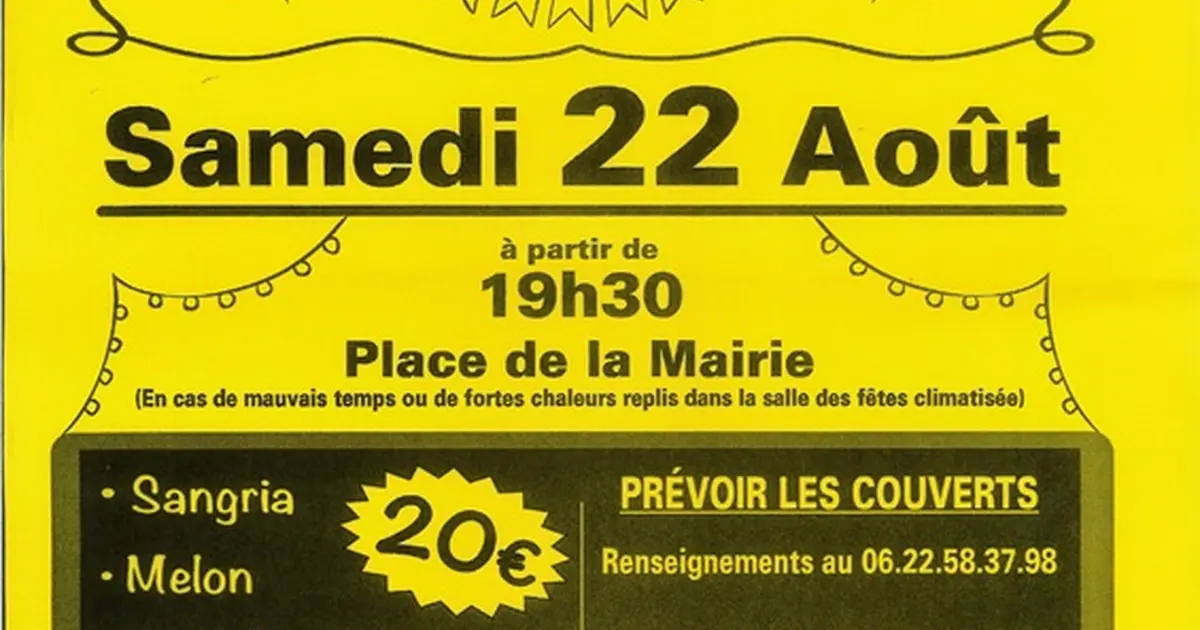 Soirée festive par le Comité des fêtes de Pineuilh