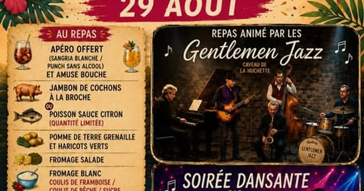Soirée : fête de fin de l'été