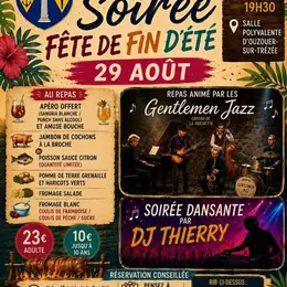 Soirée : fête de fin de l'été