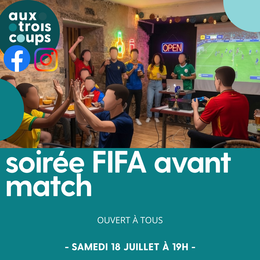 Soirée FIFA avant le coup d'envoi