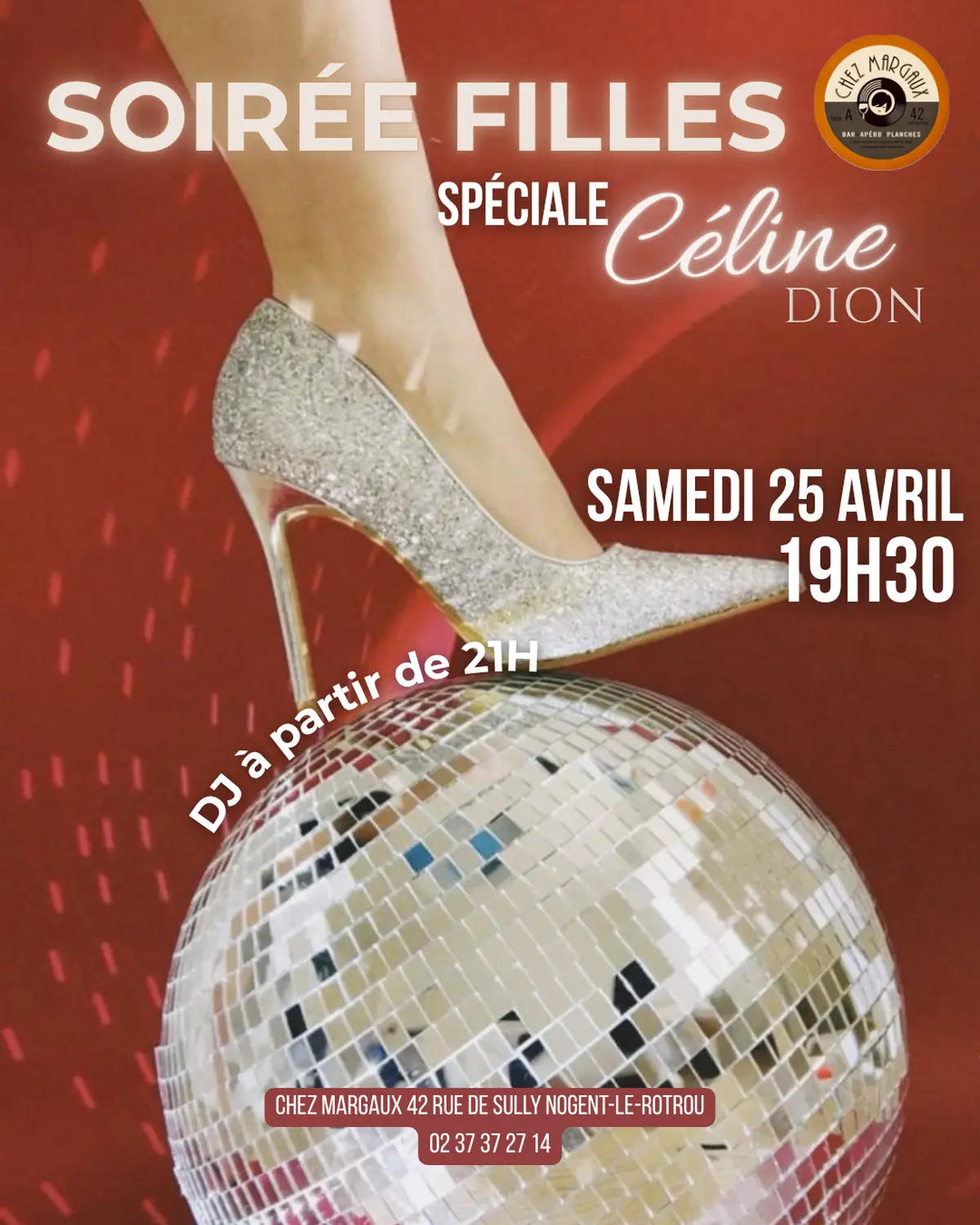 Soirée filles - spéciale Céline Dion chez Margaux