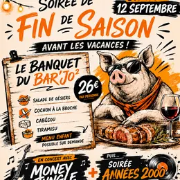 Soirée fin de saison au Bar Jo²