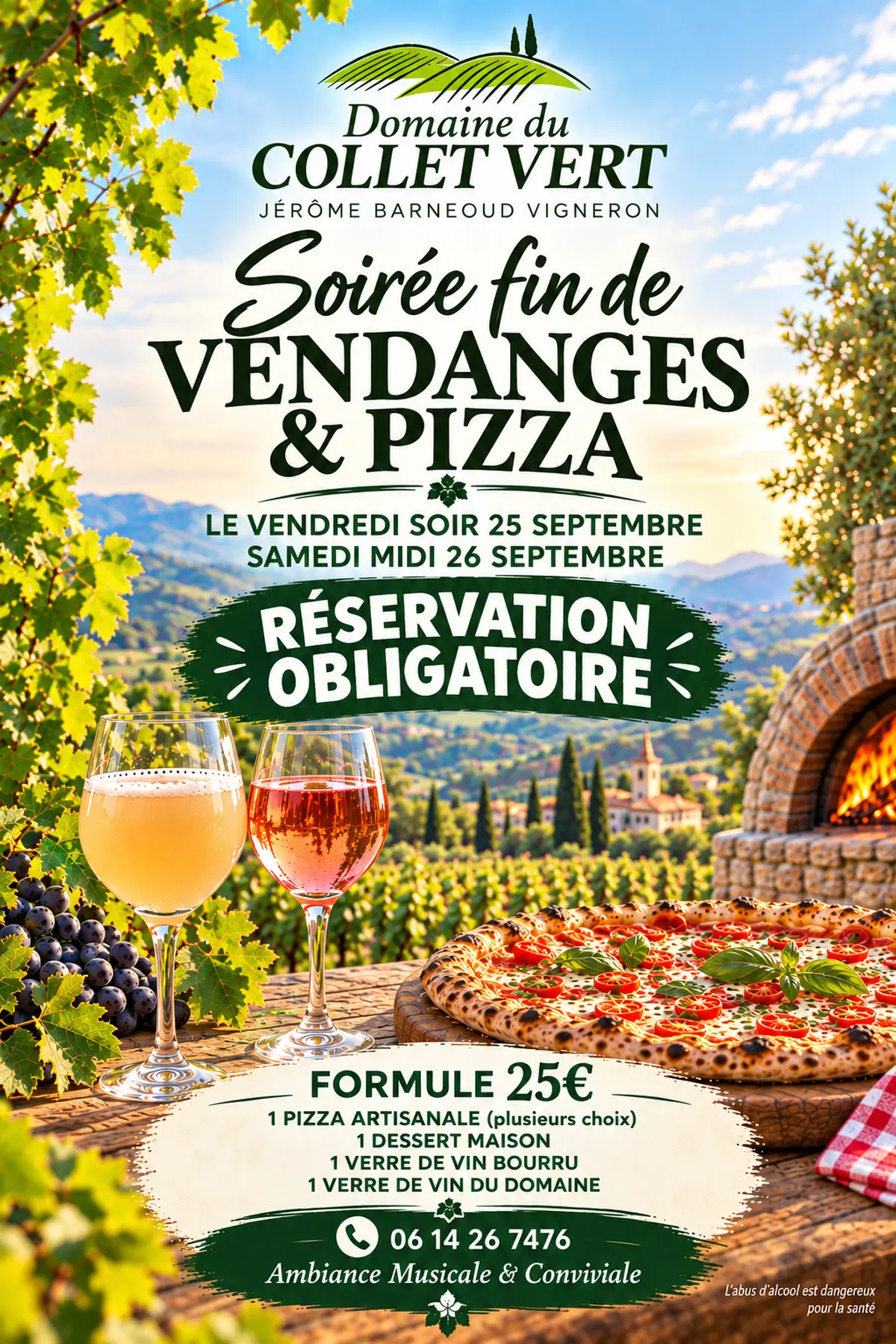 Soirée fin des vendanges