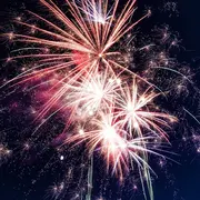 Soirée fluo et Feu d'artifice