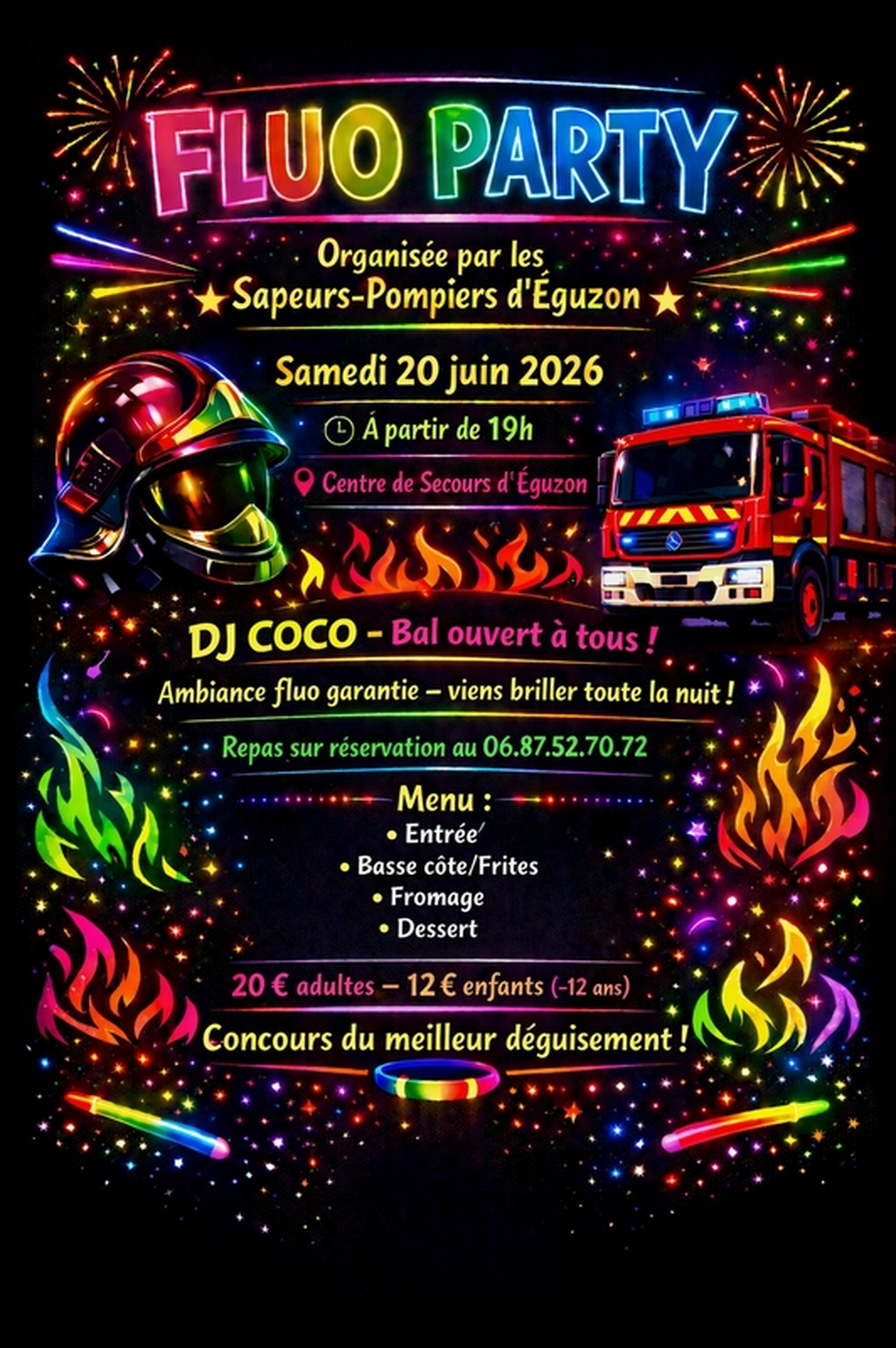 Soirée Fluo Party