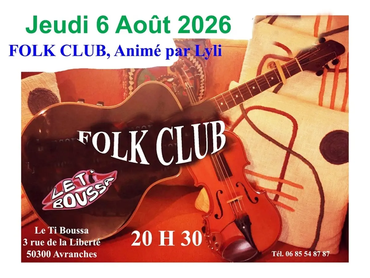 Soirée Folk club