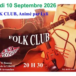 Soirée Folk club