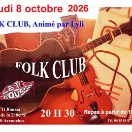 Soirée Folk club