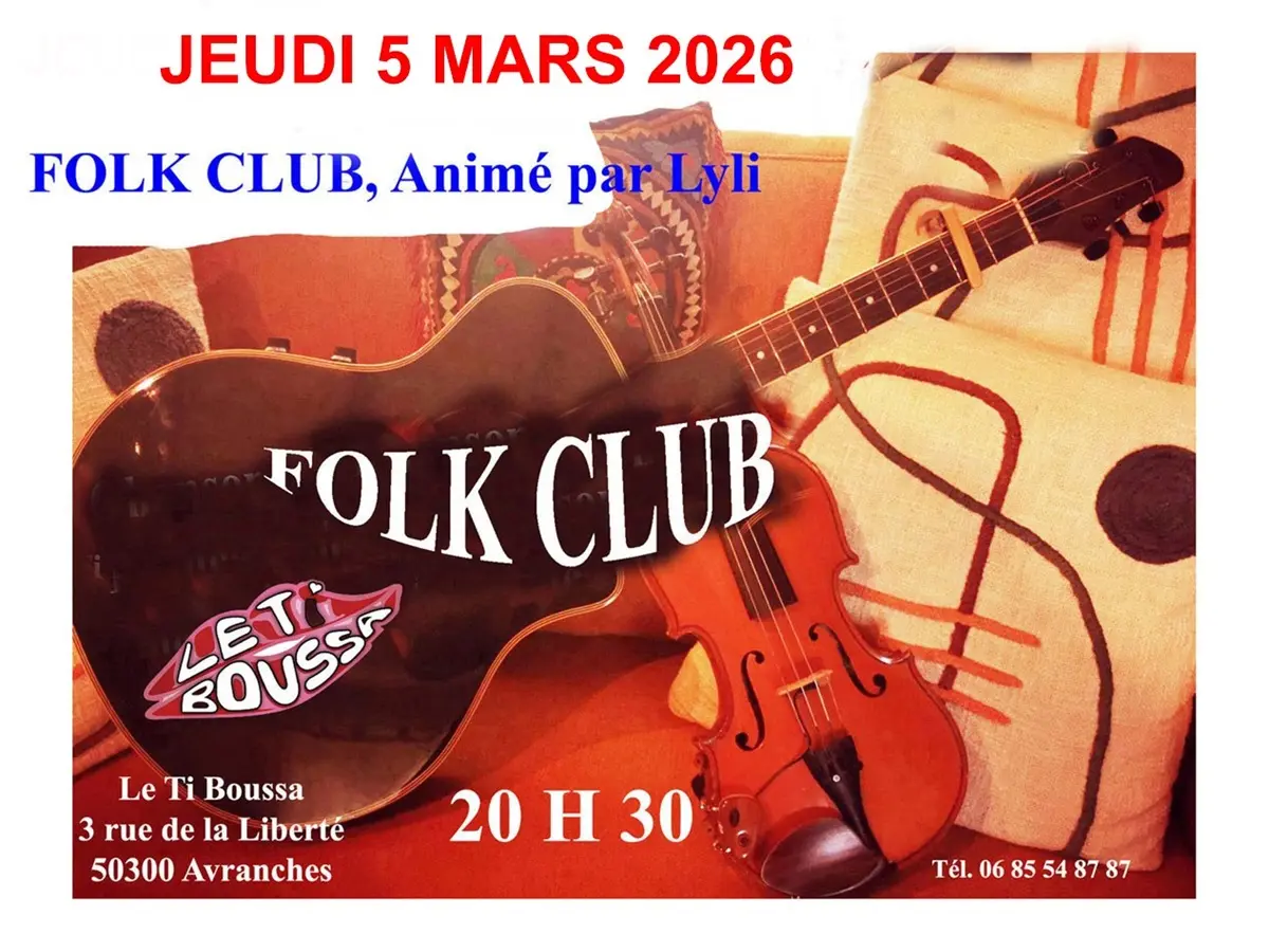 Soirée Folk club