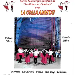 Soirée Folklorique Par La Colla Amistat
