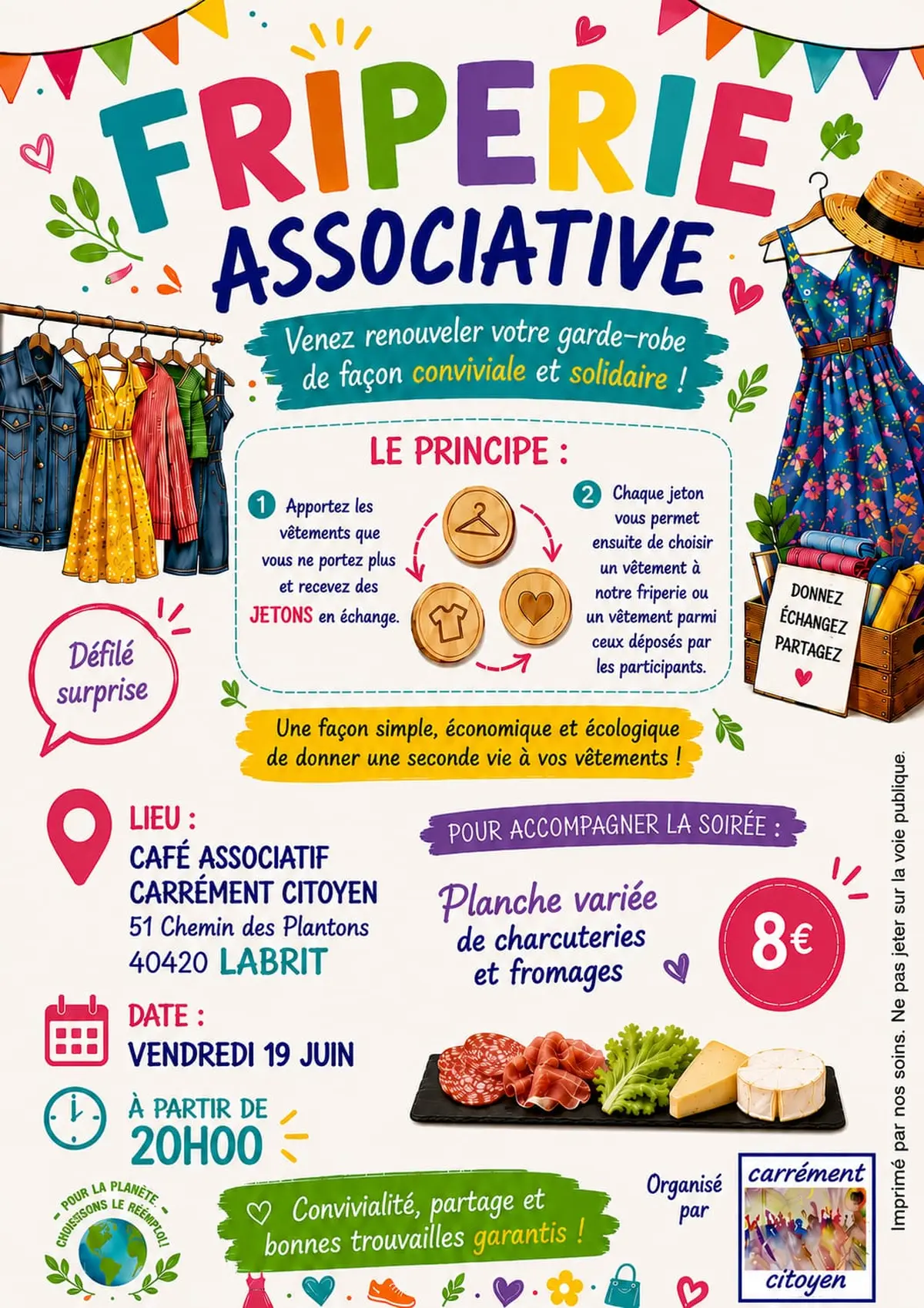 Soirée FRIPERIE
