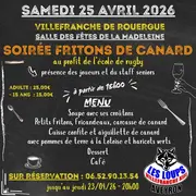 Soirée Fritons de Canard