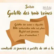 Soirée galette des reines à la brasserie Quat'Sous