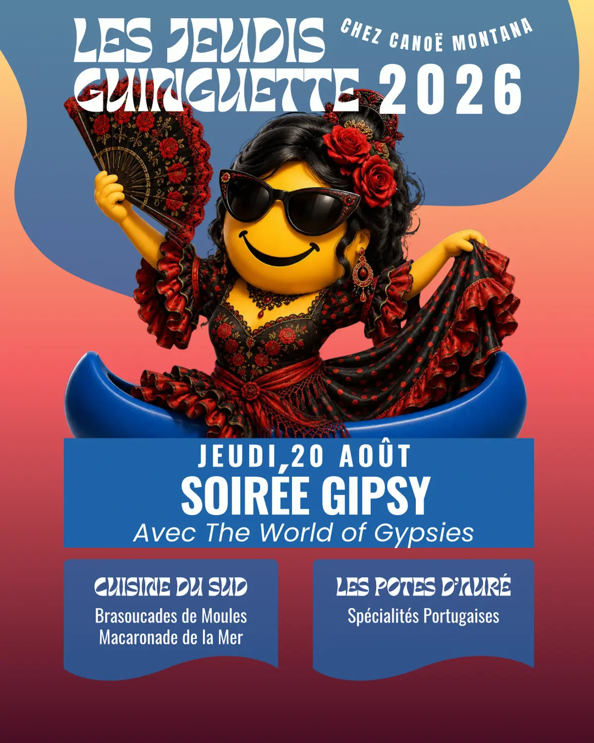 Soirée Gipsy - Canoë Montana