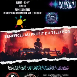 Soirée good vibes au profit du Téléthon