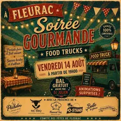Soirée gourmande à Fleurac