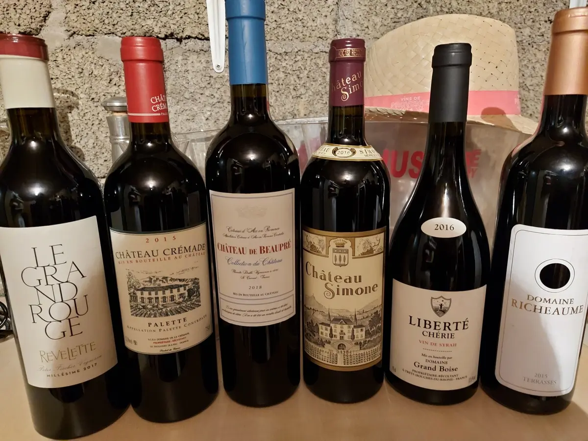 Soirée grands vins de Provence