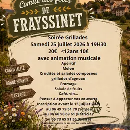 Soirée grillades à Frayssinet