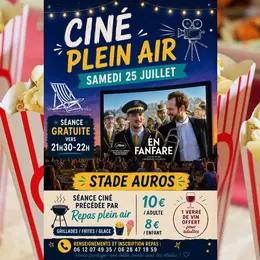 Soirée grillades et ciné plein air En fanfare