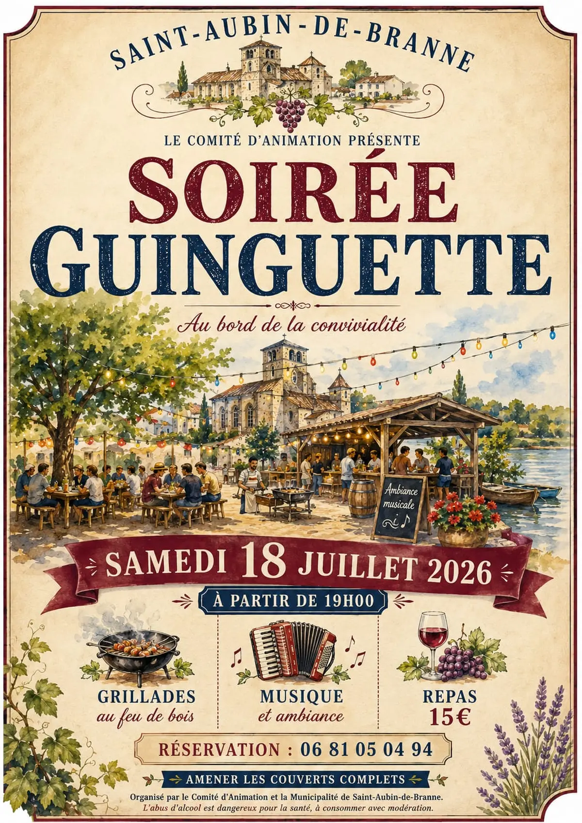Soirée Guinguette