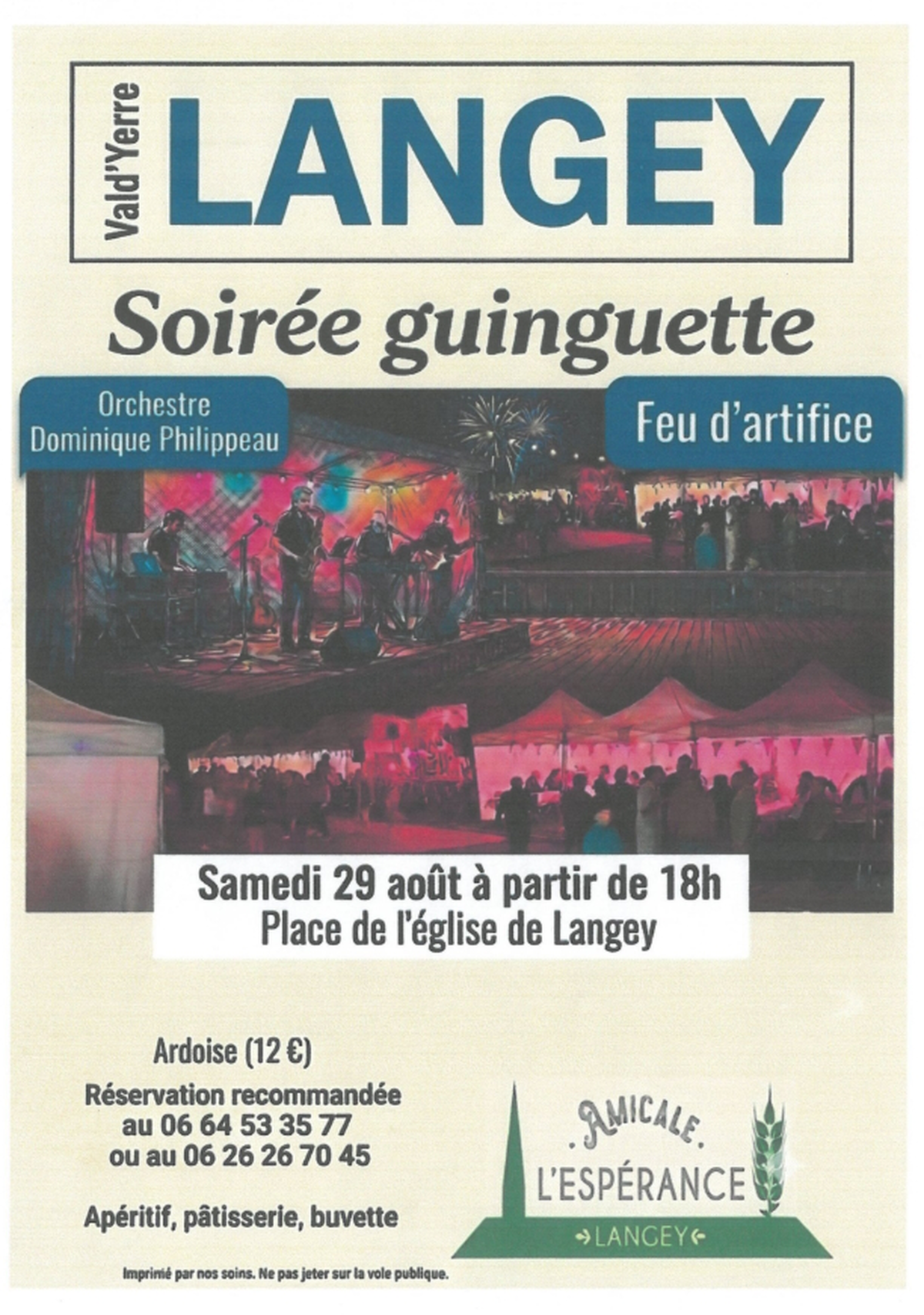 Soirée guinguette