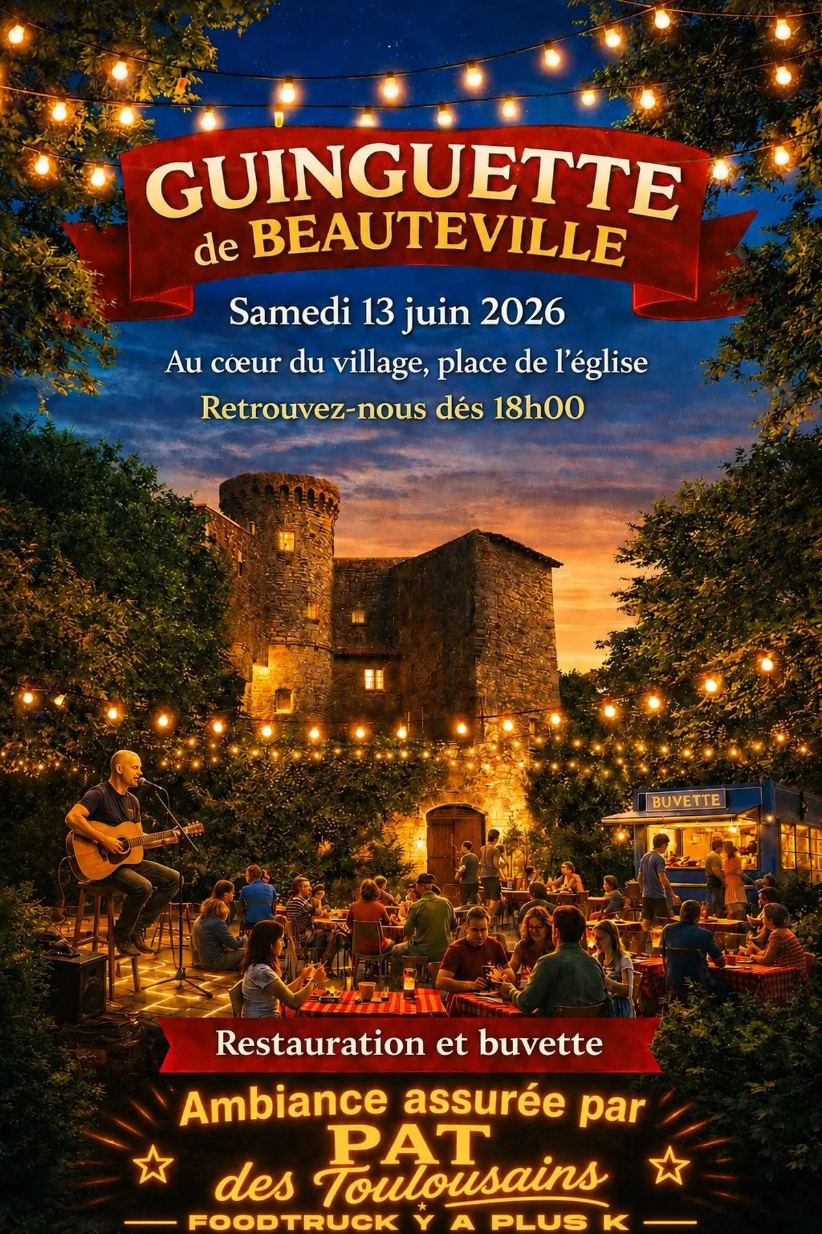 Soirée Guinguette à Beauteville