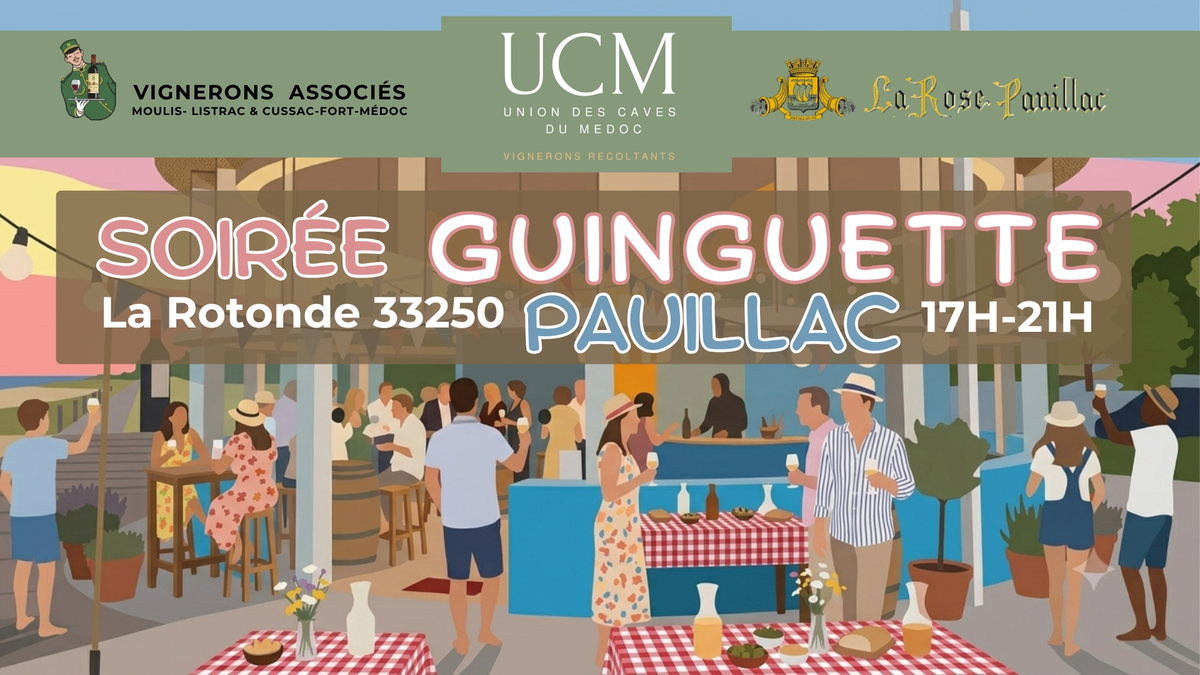 Soirée guinguette à la rotonde