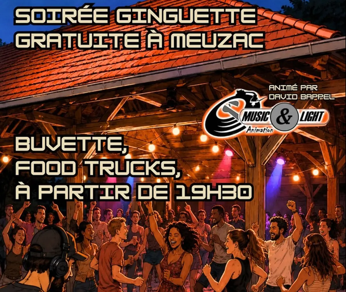 Soirée guinguette à Meuzac