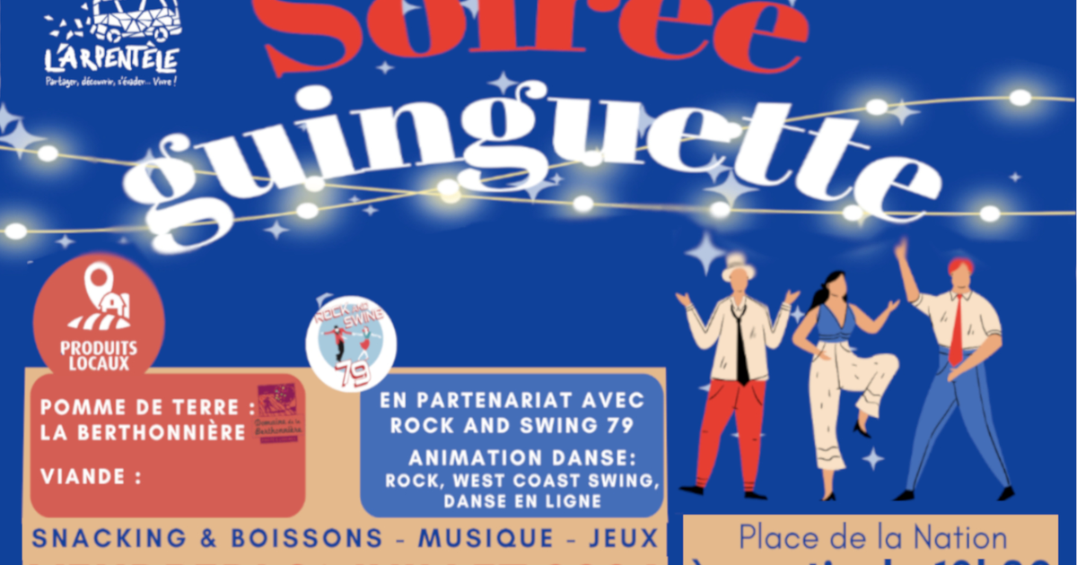 Soirée Guinguette à Parthenay