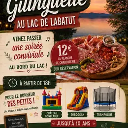 Soirée guinguette au lac des Glès