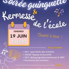 Soirée guinguette et Kermesse de l'école de Mur-de-Barrez