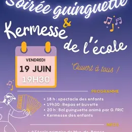 Soirée guinguette et Kermesse de l'école de Mur-de-Barrez