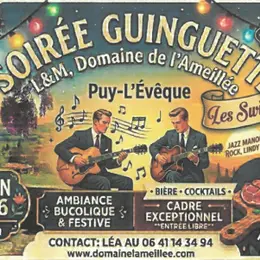 Soirée guinguette : L&M, Domaine de l'Ameillée