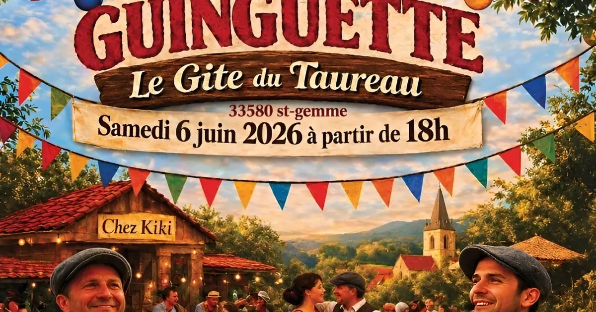 Soirée guinguette le gite du taureau
