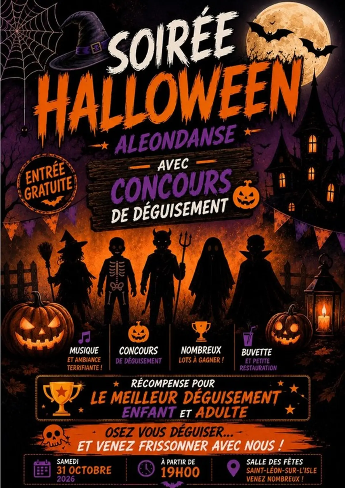 Soirée Halloween