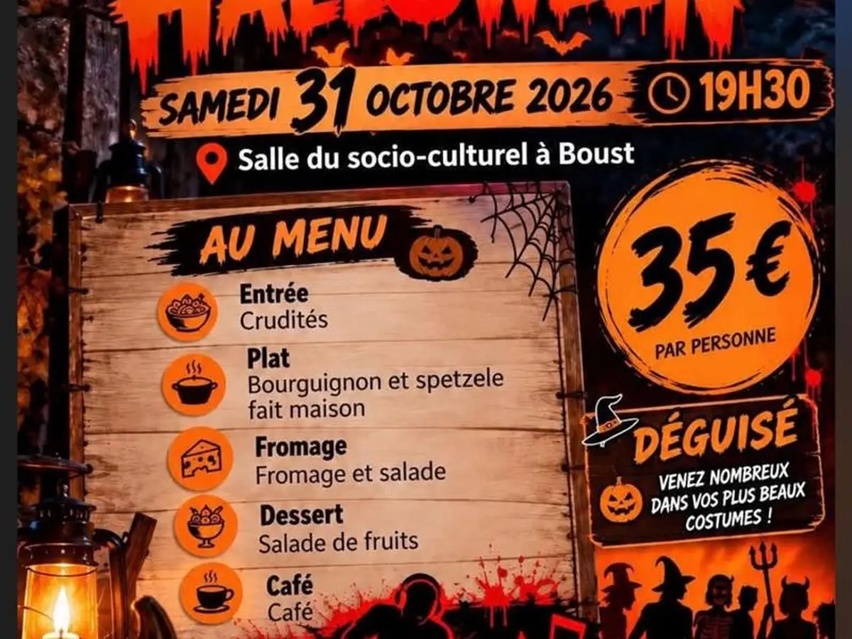 Soirée Halloween