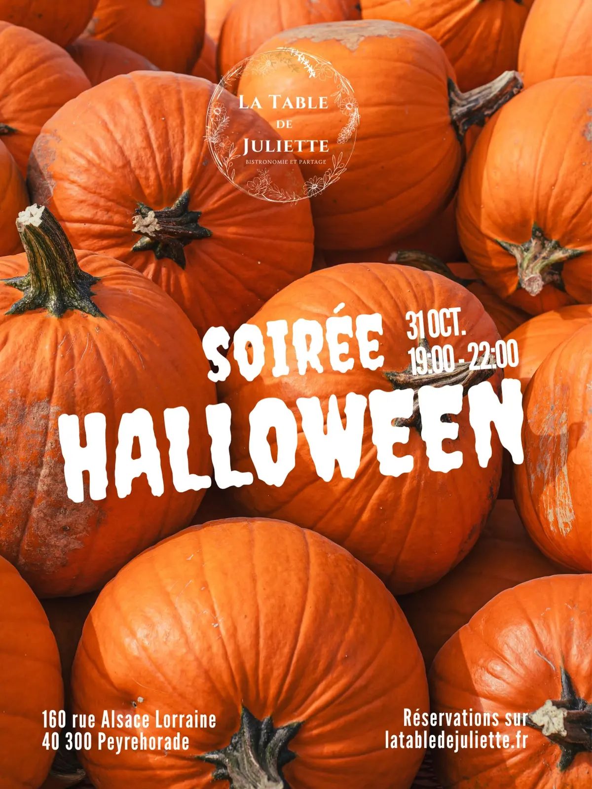 Soirée Halloween